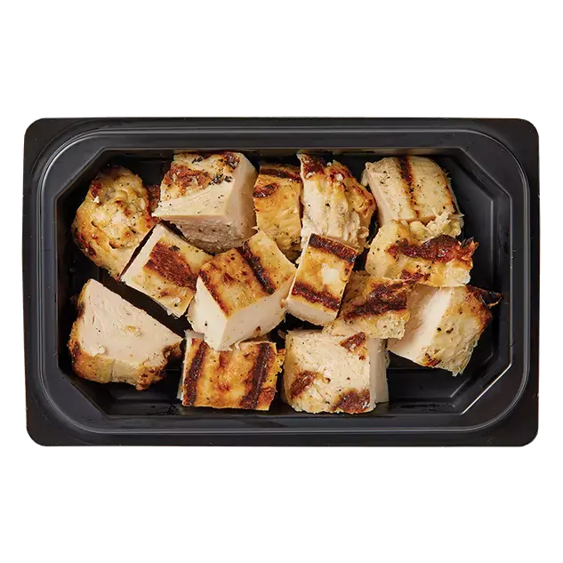 Grilled Lemon Garlic Chicken Salad Topper
