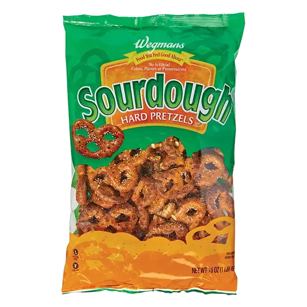 Hard Sourdough Pretzels