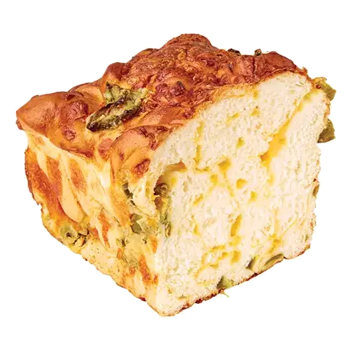 Hatch Chile Cheese Bread, Half Loaf