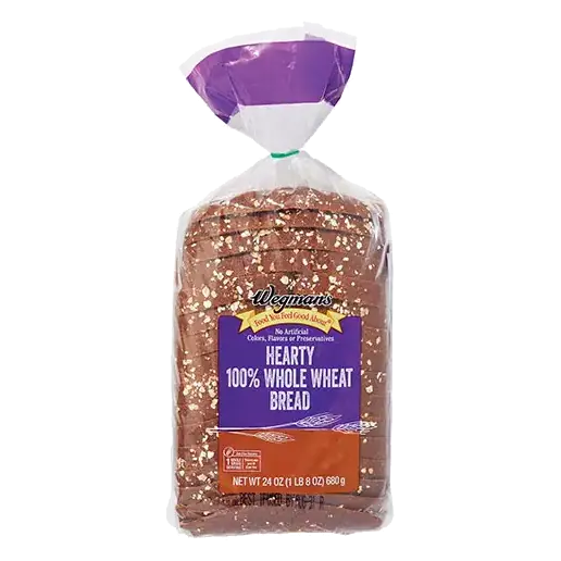 Hearty 100% Whole Wheat Bread