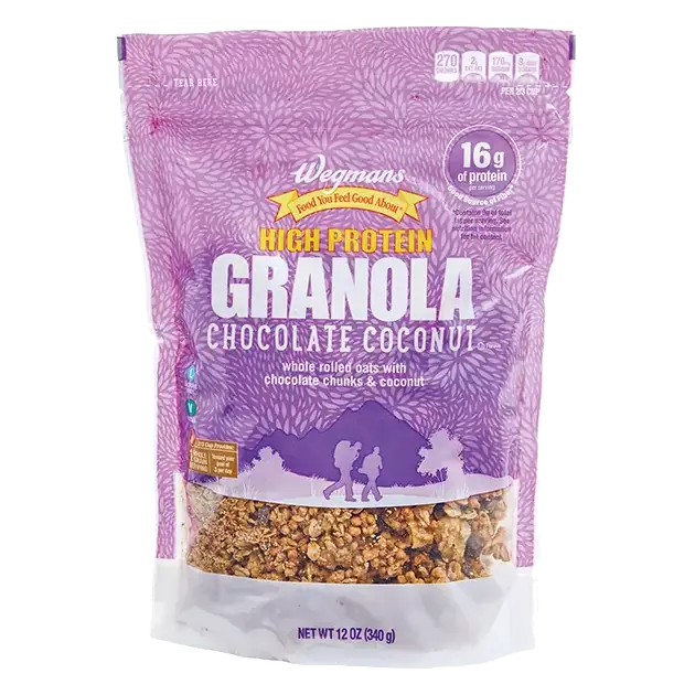 High Protein Chocolate Coconut Granola