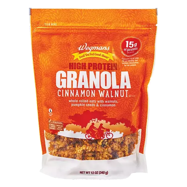 High Protein Cinnamon Walnut Granola