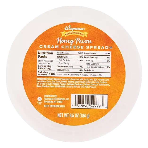 Honey Pecan Cream Cheese Spread