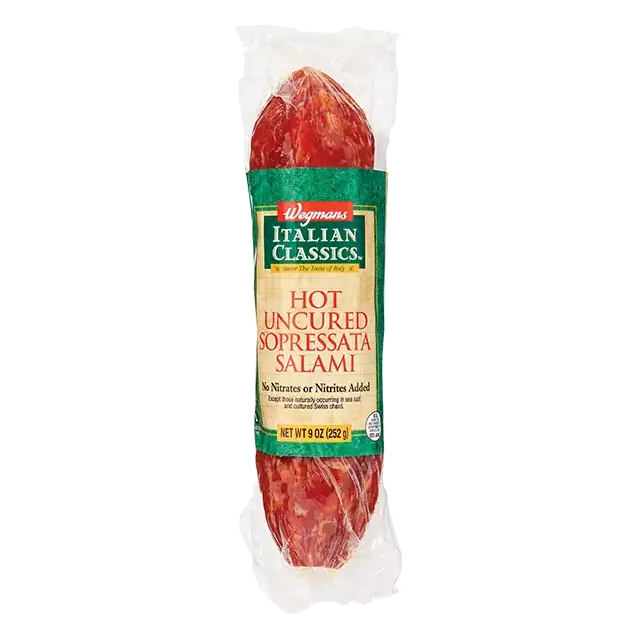 Hot Uncured Sopressata Salami