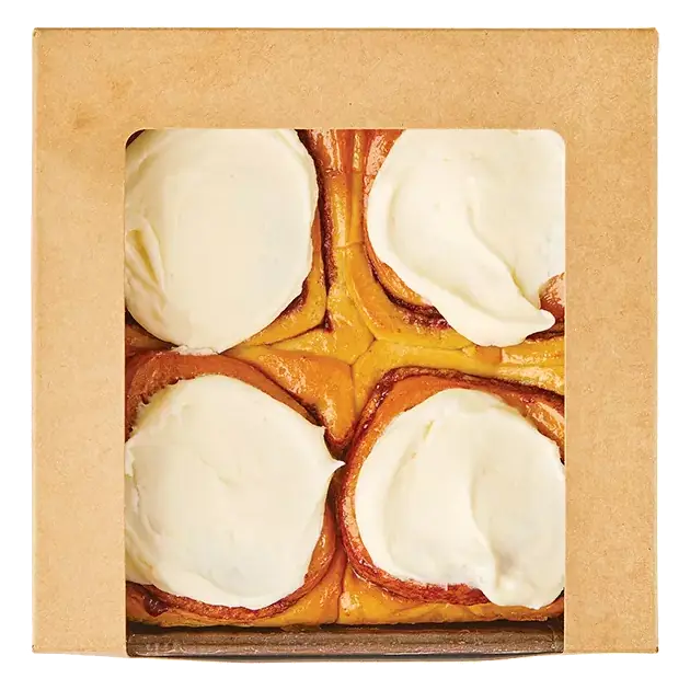 Iced Cinnamon Buns 4 Pack