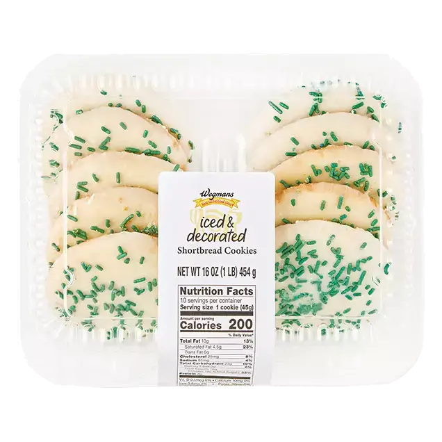 Iced & Decorated Shortbread Cookies