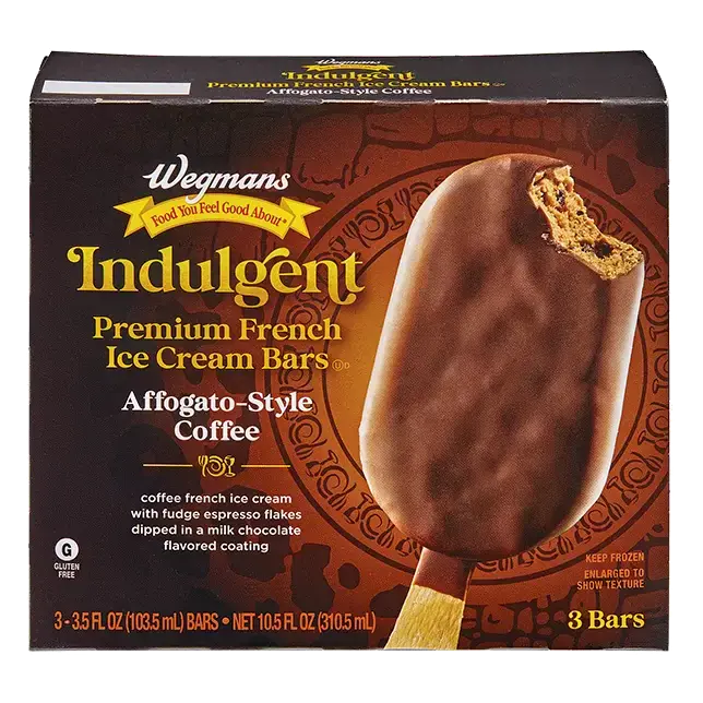Indulgent Affogato Style Coffee Ice Cream Bar, 3 Count