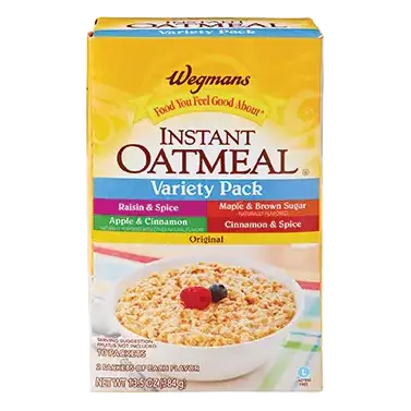Instant Oatmeal, Variety Pack, 10 Packets