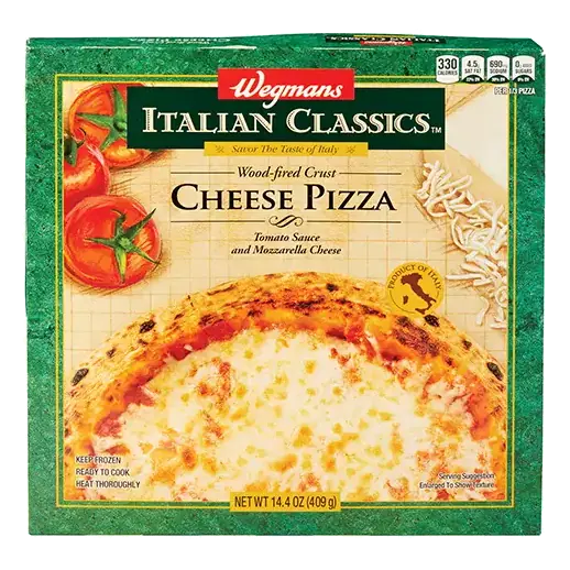 Italian Classics Cheese Pizza, Wood-Fired Crust