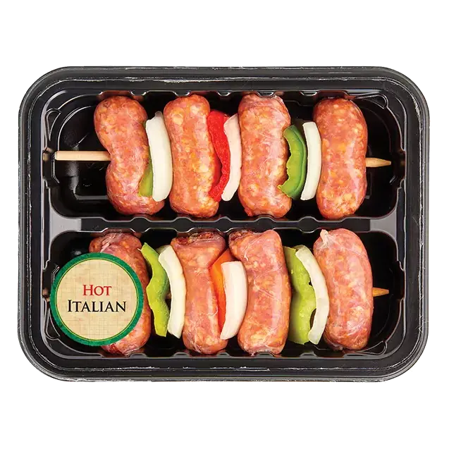 Italian Classics Hot Italian Pork Sausage Kabob, 2 Pack