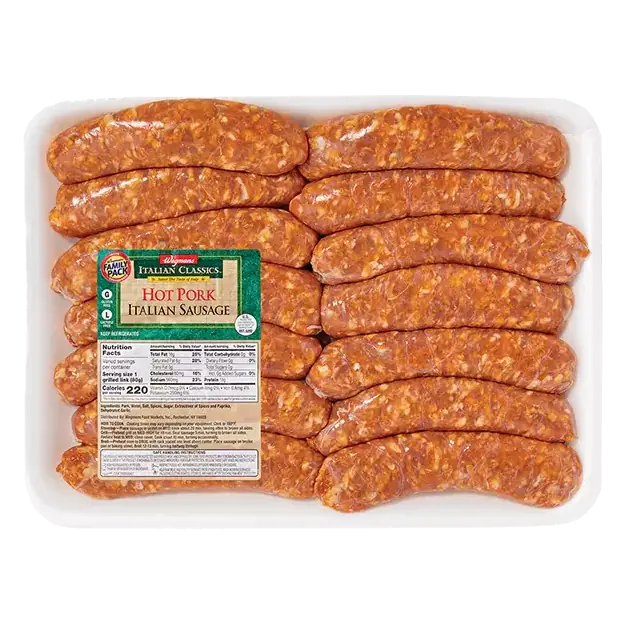 Italian Classics Hot Pork Italian Sausage, FAMILY PACK