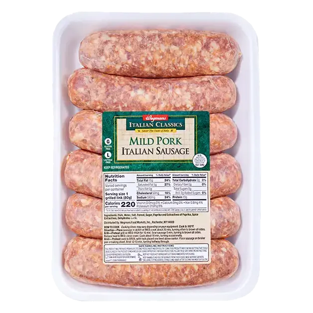 Italian Classics Mild Pork Italian Sausage Links