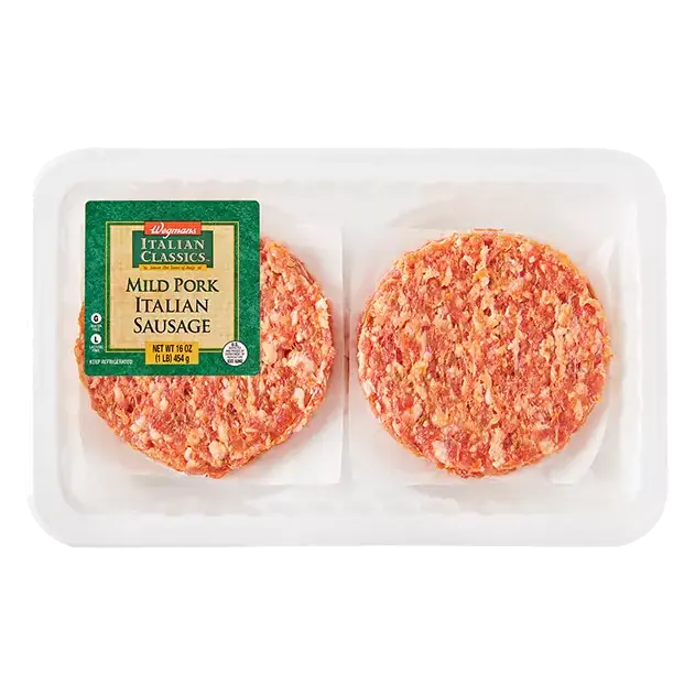Italian Classics Mild Pork Italian Sausage Patties