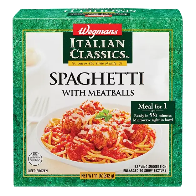 Italian Classics Spaghetti with Meatballs