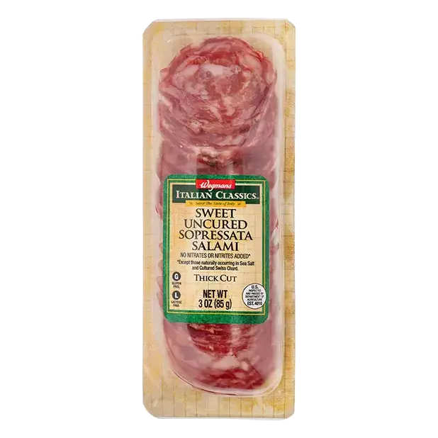 Italian Classics Thick Cut Sweet Uncured Sopressata Salami