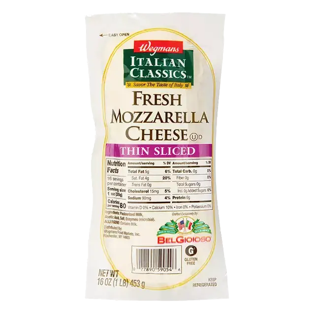 Italian Classics Thin Sliced Fresh Mozzarella Cheese