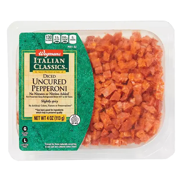 Italian Classics Uncured Diced Pepperoni