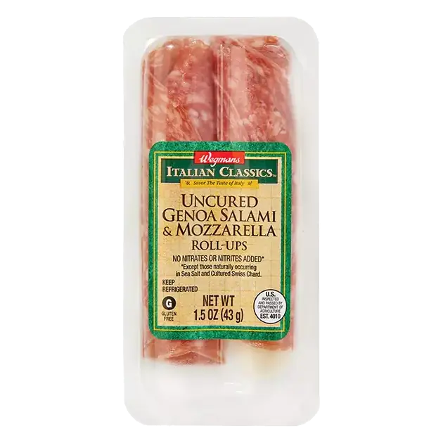 Italian Classics Uncured Genoa Salami & Mozzarella Roll-Ups