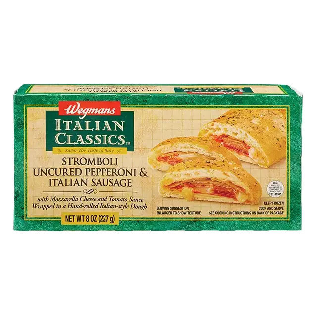 Italian Classics Uncured Pepperoni & Italian Sausage Stromboli