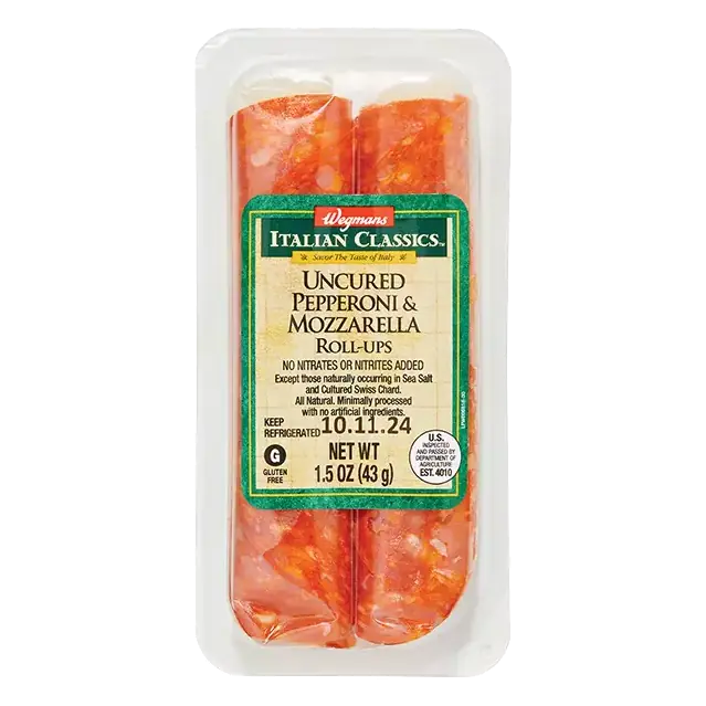 Italian Classics Uncured Pepperoni & Mozzarella Roll-Ups