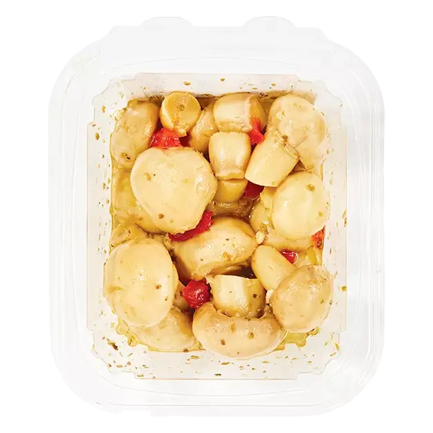 Italian Garlic Mushrooms
