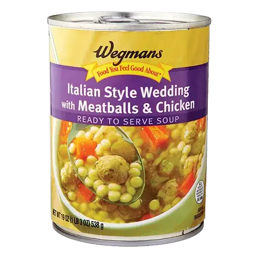 Italian Style Wedding with Meatballs & Chicken Soup