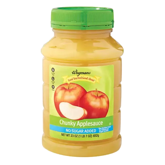 Jarred No Sugar Added Chunky Applesauce