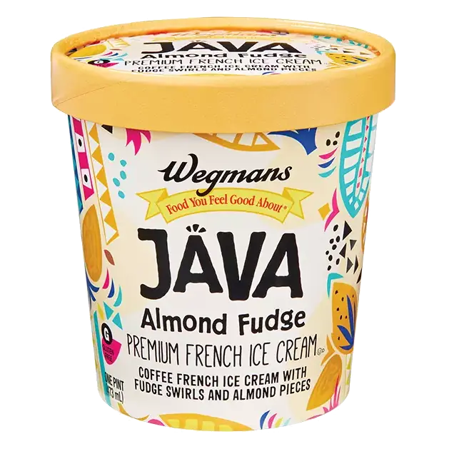 Java Almond Fudge Premium French Ice Cream