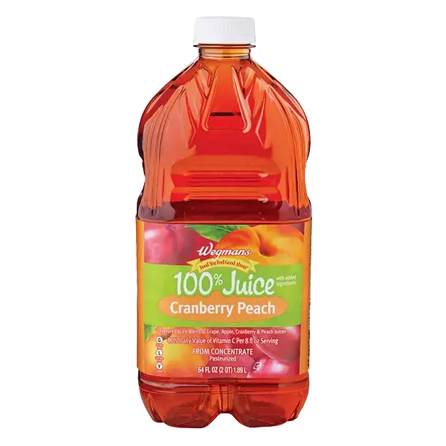 Juice, 100%, Cranberry Peach