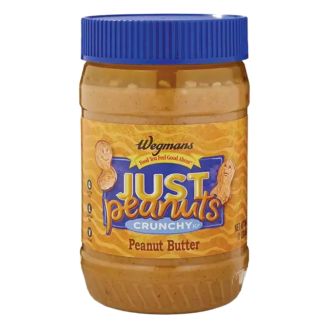Just Peanuts Stir Crunchy Peanut Butter