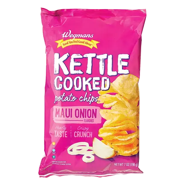 Kettle Cooked Potato Chips, Maui Onion Flavored