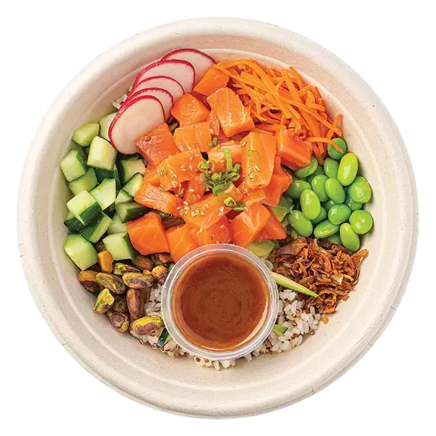 King Salmon Poke Bowl