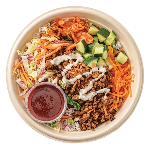 Korean Sweet & Spicy Beef Bowl