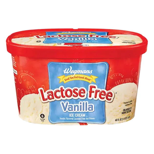 Lactose Free* Vanilla Ice Cream