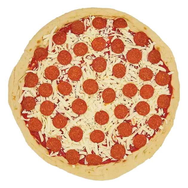 Large Cheese and Spicy Pepperoni Pizza, Packaged