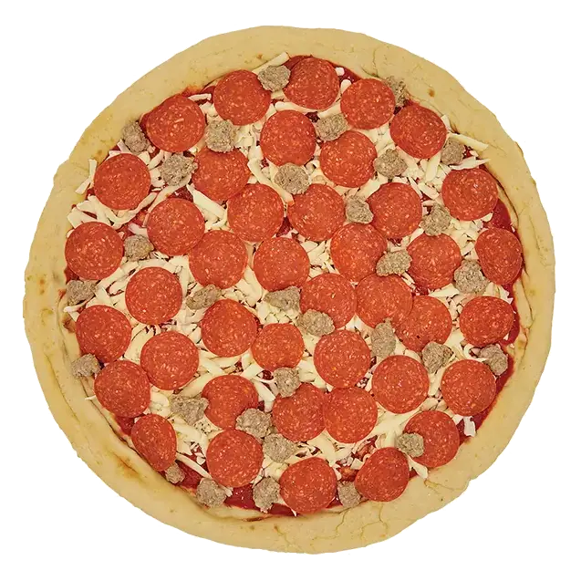 Large Pepperoni & Sausage Pizza Packaged