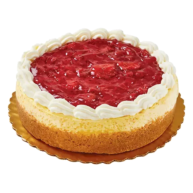 Large Ultimate Strawberry Topped Cheesecake
