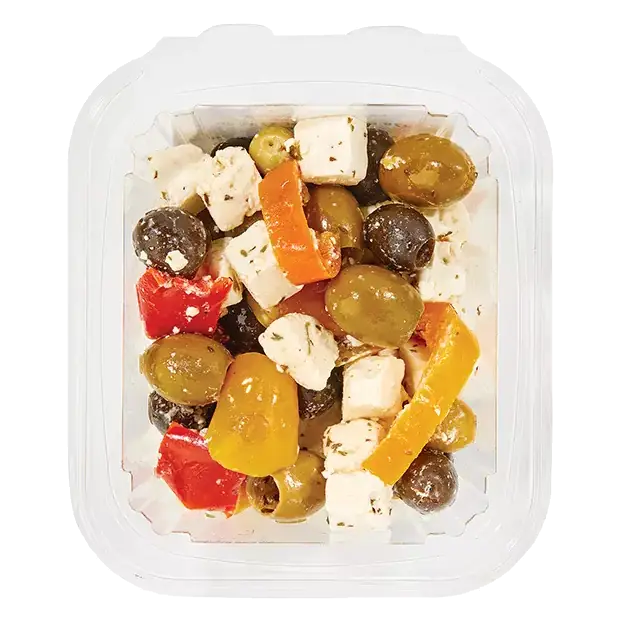 Lemon Feta Olive Salad