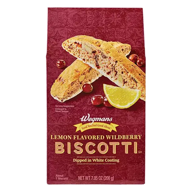 Lemon Flavored Wildberry Biscotti