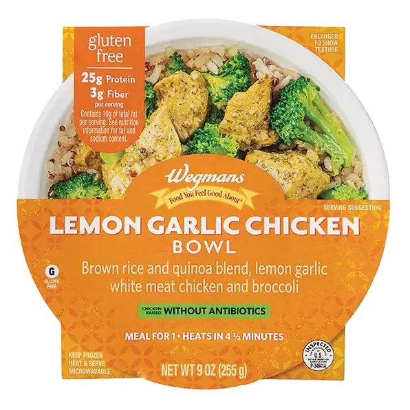 Lemon Garlic Chicken Bowl