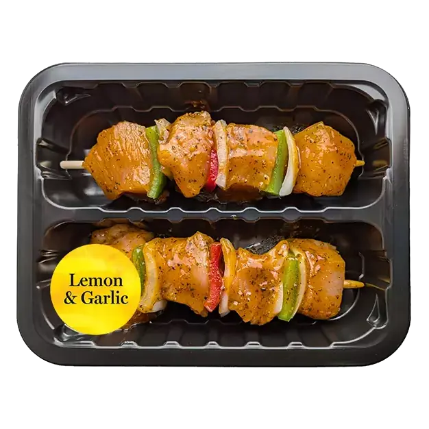 Lemon & Garlic Chicken Kabob, 2 Pack