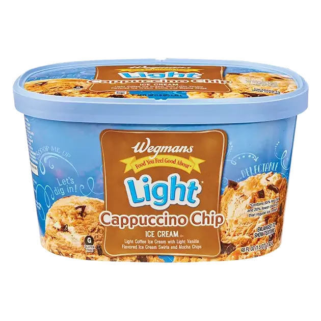 Light* Cappuccino Chip Ice Cream