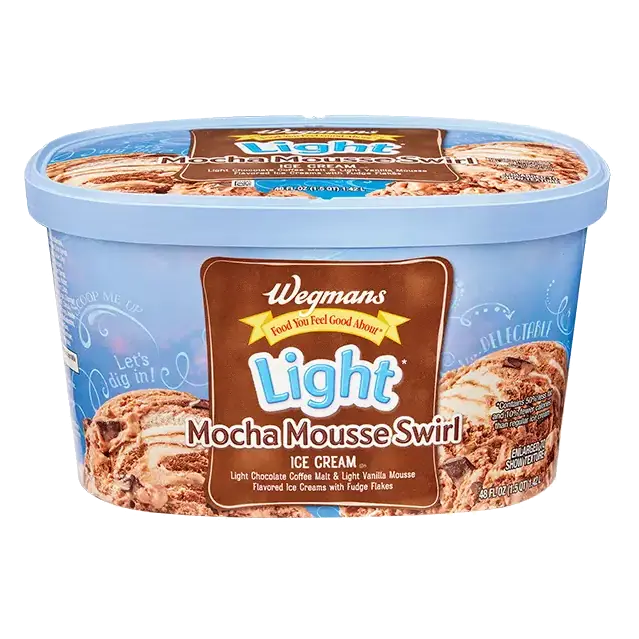 Light* Mocha Mousse Swirl Ice Cream