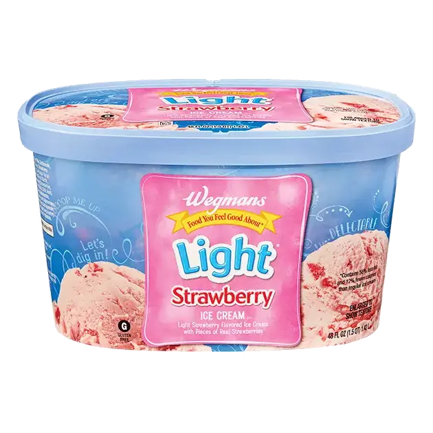 Light* Strawberry Ice Cream