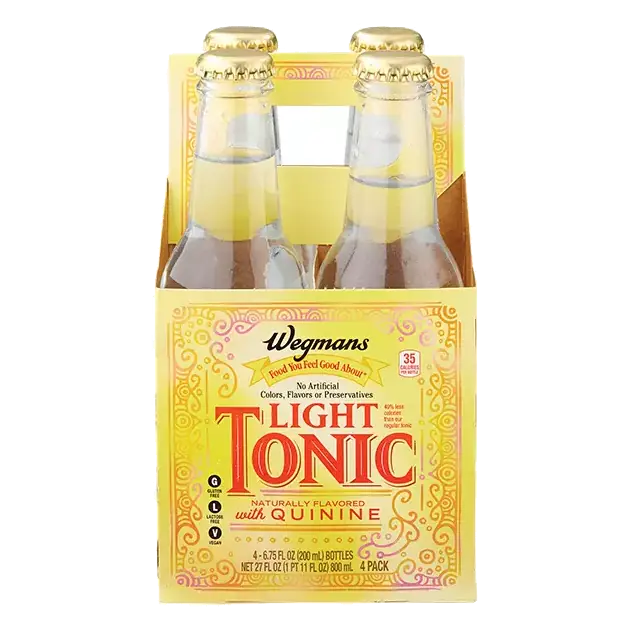Light Tonic with Quinine, 4 Pack