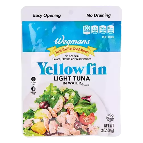 Light Yellowfin Tuna In Water