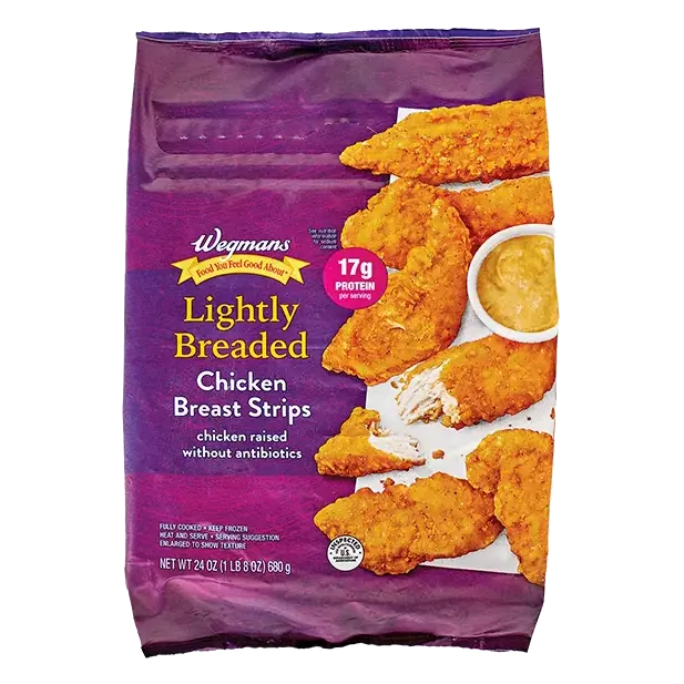 Lightly Breaded Chicken Breast Strips