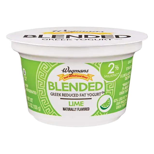 Lime Greek Blended Reduced Fat Yogurt