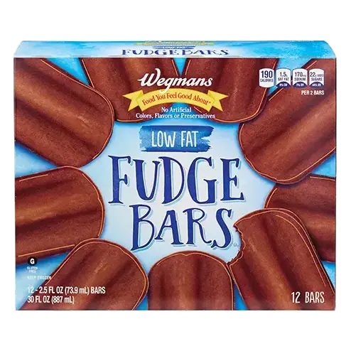 Low Fat Fudge Bars, 12 Count
