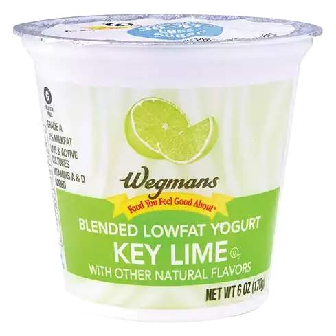 Lowfat Blended Key Lime Yogurt